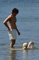 ANYA TAYLOR-JOY and Malcolm McRae Share a Romantic Veach Day in Key Biscayne 07/24/2026