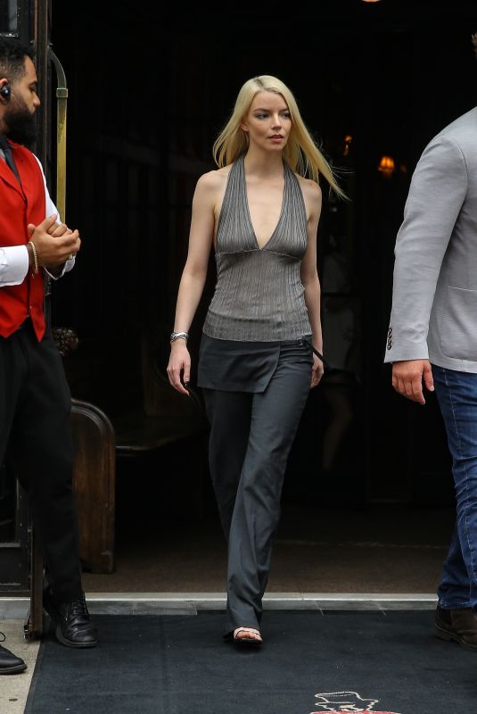 ANYA TAYLOR-JOY Leaves Bowery Hotel in New York City 07/16/2026