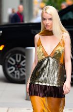 ANYA TAYLOR-JOY Outside a Taping of The View in New York City 07/16/2026