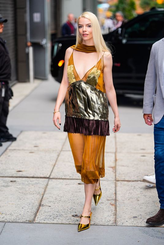 ANYA TAYLOR-JOY Outside a Taping of The View in New York City 07/16/2026
