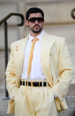 Bad Bunny at Schiaparelli Haute Couture Fall/Winter 2026/2027 show as part of Paris Fashion Week 07/06/2026