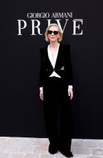 CATE BLANCHETT at Giorgio Armani Prive Haute Couture FallWinter 20262027 Show at Paris Fashion Week 07/07/2026