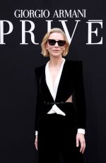 CATE BLANCHETT at Giorgio Armani Prive Haute Couture FallWinter 20262027 Show at Paris Fashion Week 07/07/2026