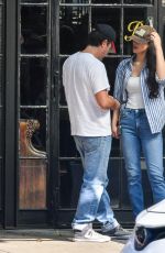 CAYLEE COWAN and Casey Aflleck Leaves Bowery Hotel in New York City 07/04/2026