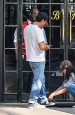CAYLEE COWAN and Casey Aflleck Leaves Bowery Hotel in New York City 07/04/2026