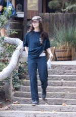CAYLEE COWAN Leaves Breakfast at Trails Cafe in Los Feliz 07/13/2026