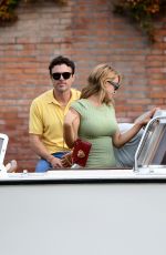 CAYLEE COWAN Leaves Hotel Excelsior at 79th Venice International Film Festival 09/08/2022