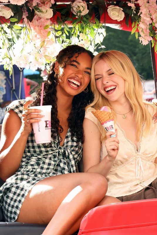 CHANDLER KINNEY and LEXI MINETREE at Baskin-Robbins Celebrates National Ice Cream Week in New York 07/14/2026