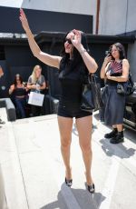 CHARLI XCX Arrives at Music, Fashion, Film Album Pop Up in Los Angeles 07/24/2026
