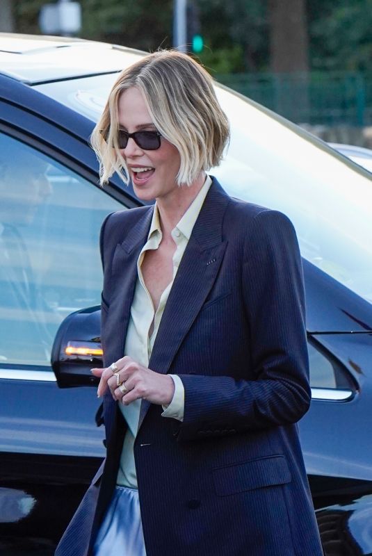 CHARLIZE THERON Arrives at Trocadero in Paris for Event Celebrating The Odyssey in Paris 07/07/2026