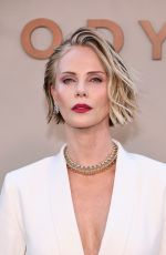 CHARLIZE THERON at The Odyssey Premiere at AMC Lincoln Square Theater in New York City 07/14/2026