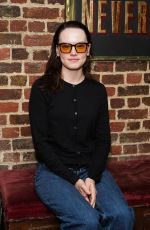 DAISY RIDLEY at Midnight at The Never Get Press Night Afterparty at The Menier Chocolate Factory in London 07/20/2026