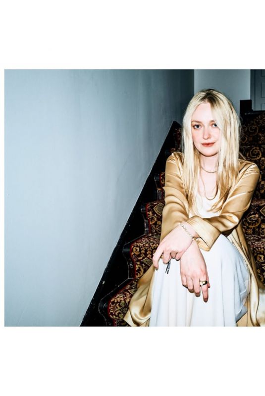 DAKOTA FANNING at a Photoshoot, July 2026