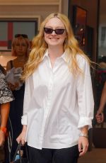 DAKOTA FANNING Out in Paris 07/27/2026