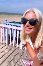 DENISE VAN OUTEN at Mersea Island Beach in Essex 06/16/2026