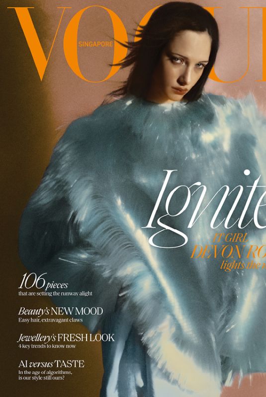 DEVON ROSS for Vogue Singapore, March 2026