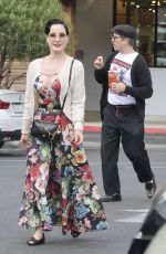DITA VON TEESE Enjoys a Grocery Run with Adam Rajcevich in Los Angeles 07/12/2026