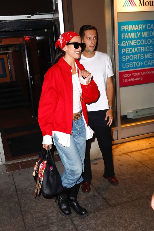 DUA LIPA Outside Electric Lady Studios in New York City 07/21/2026