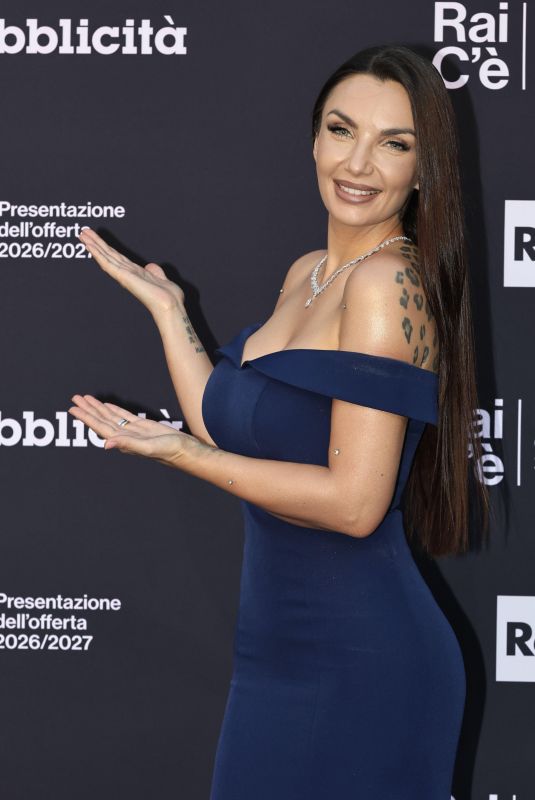 ELETTRA LAMBORGHINI at Presentation of 2026/2027 Rai Programming Schedule in Ancona 07/03/2026