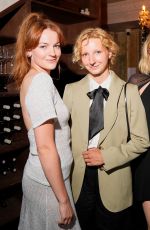 ELLA HUNT at a Dinner Celebrating British Vogue