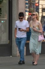 ELLE FANNING Out and About in London 07/08/2026