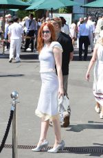 ELLIE BAMBER at Day Thirteen of 2026 Wimbledon Tennis Championships in London 07/11/2026