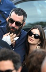 EMILY RATAJKOWSKI at Funeral of Bertrand Grebaut in Paris 07/13/2026