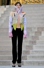 EMMA CORRIN Arrives at Schiaparelli Show at Haute Couture Fashion Week in Paris 07/06/2026