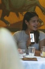 EMMA RADUCANU Navigates a Compression Boot to for Dinner with Her New Boyfriend and Friend in London 07/07/2026