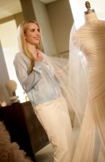EMMA ROBERTS Fitting Wedding Dress with Vogue 07/26/2026