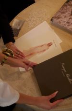 EMMA ROBERTS Fitting Wedding Dress with Vogue 07/26/2026