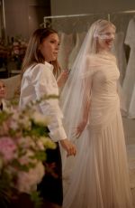 EMMA ROBERTS Fitting Wedding Dress with Vogue 07/26/2026