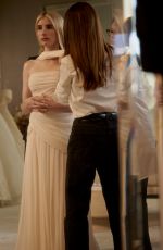 EMMA ROBERTS Fitting Wedding Dress with Vogue 07/26/2026