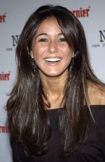 EMMANUELLE CHRIQUI at Young Adam Final Cut Party 10/08/2003