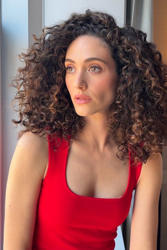 EMMY ROSSUM at a Photoshoot, July 2026