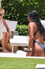 ENIKO HART in Swimsuit at a Pool in Miami Beach 07/24/2026