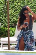 ENIKO HART in Swimsuit at a Pool in Miami Beach 07/24/2026