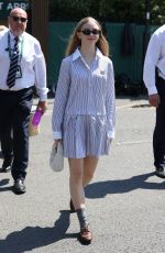 EVIE TEMPLETON at Day thirteen of 2026 Wimbledon Tennis Championships in London 07/11/2026