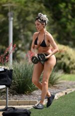 FARRAH ABRAHAM at a Workout in Austin 07/09/2026