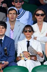 FELICITY JONES at 2026 Wimbledon Tennis Championships at All England Lawn Tennis and Croquet Club in London 07/10/2026