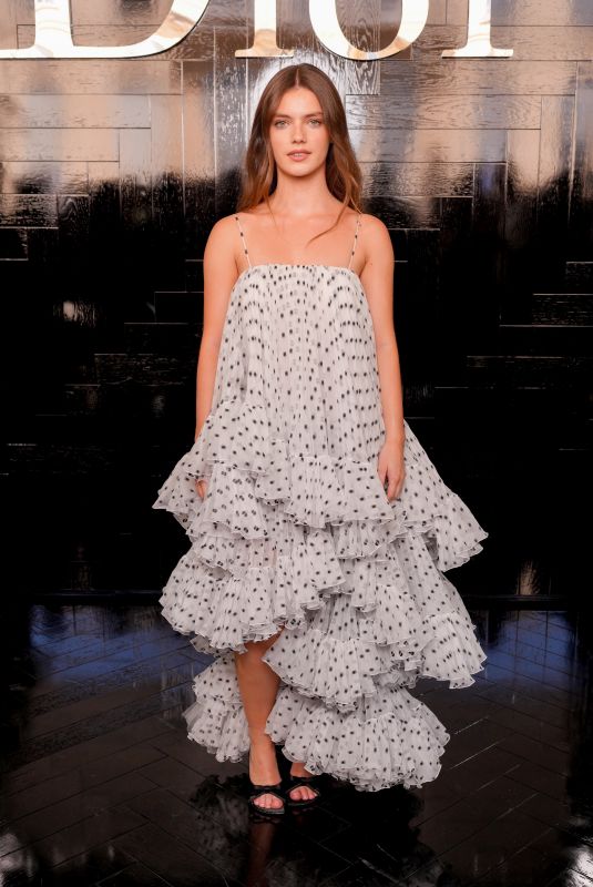FLORENCE HUNT at Christian Dior Haute Couture Fall/Winter 2026/2027 Paris Fashion Week 07/06/2026