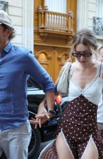 GIGI HADID and Bradley Cooper Out for Dinner in Paris 07/09/2026