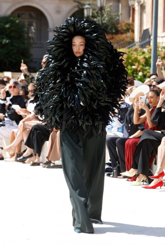 GIGI HADID at Balenciaga Haute Couture Fall/Winter 2026/2027 Show at Paris Fashion Week 07/08/2026