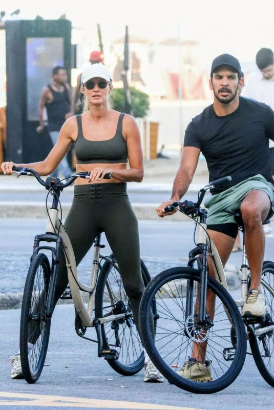 GISELE BUNDCHEN and Joaquim Valente Out for a Bike Ride in Brazil 07/26/2026