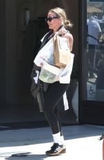 HILARY DUFF Shopping at Farmer