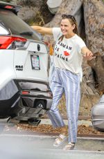 JENNIFER GARNER Out Shopping at Brentwood Farmer
