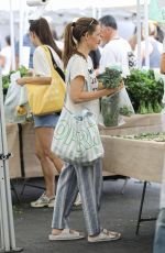 JENNIFER GARNER Out Shopping at Brentwood Farmer