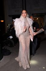 JENNIFER LOPEZ Arrives at Gigi Manko in Paris 07/09/2026