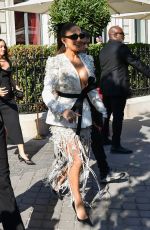 JENNIFER LOPEZ Arrives at Zuhair Murad Haute Couture Fall/Winter 2026-2027 Show at Paris Fashion Week 07/08/2026