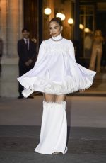 JENNIFER LOPEZ Leaves Her Hotel in Paris 07/09/2026